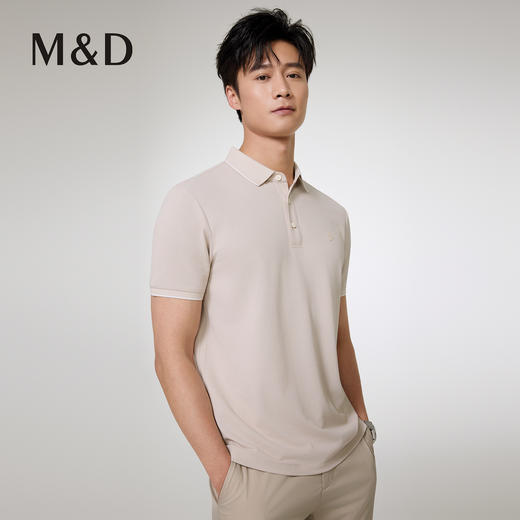 【名盾】翻领短袖POLO衫MZBL22819B 商品图1