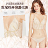 好奇蜜斯性感内衣女薄大胸显小法式蕾丝文胸罩套装纯欲胸衣防下垂 格莱蒂斯 商品缩略图4