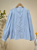 春季推荐2026→【自营】3698微压皱面料75%棉宽松上衣衬衫-喜出 商品缩略图4