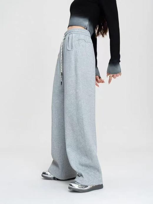 女王节抢购价-不支持退 【自营】清货不退🔥爆款延续【休闲裤】1802加绒气球裤慵懒风香蕉裤弯刀裤-喜出 商品图1