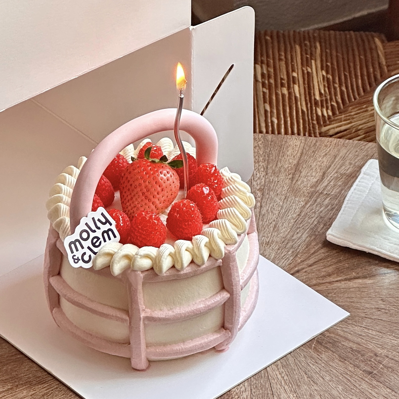 【水果篮子】柠檬桑葚宇治抹茶奶油蛋糕