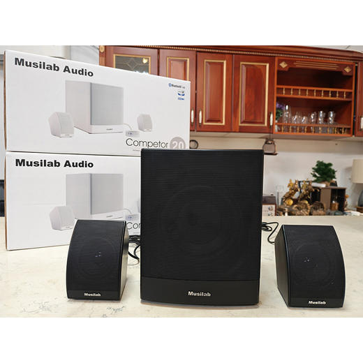 【BOSE同厂代工】欧洲Musilab Audio  2.1声道多媒体音响系统 5.25英寸低音炮 商品图3