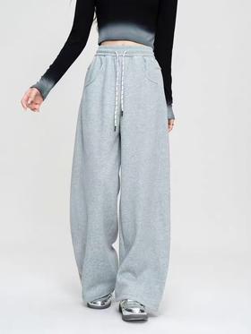 女王节抢购价-不支持退 【自营】清货不退🔥爆款延续【休闲裤】1802加绒气球裤慵懒风香蕉裤弯刀裤-喜出