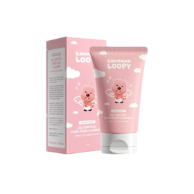 ZANMANG LOOPY 控油净透洁面乳120g 잔망루피 오일컨트롤퓨어폼클렌징120g