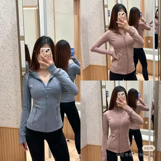 LULU家裸感面料女士带帽运动夹克..各位女神的最爱.. 商品图0