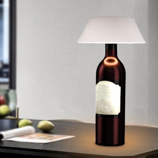 意大利 GRCFUMO 创意LED酒瓶灯 客厅酒店餐吧台装饰充电台灯（不含酒瓶） 商品图0