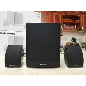 【BOSE同厂代工】欧洲Musilab Audio  2.1声道多媒体音响系统 5.25英寸低音炮