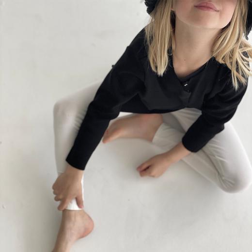 A basic brand 26ss新品 儿童罗纹卫衣长裤针织开衫 商品图3