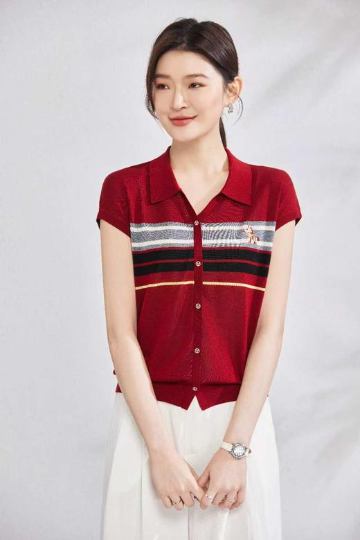 女装26春夏新品反领天丝飞袖衫2290-20570 商品图3