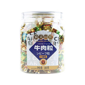 180g农夫山庄牛肉粒五香味