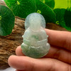 派瑞翡翠 翡翠观音 糯冰种 飘花 商品缩略图2
