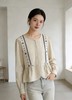 春季推荐2026→【自营】清货不退 绣花~【重工刺绣小衫】6533秋季新品重工绣花长袖小衫-喜出 商品缩略图0