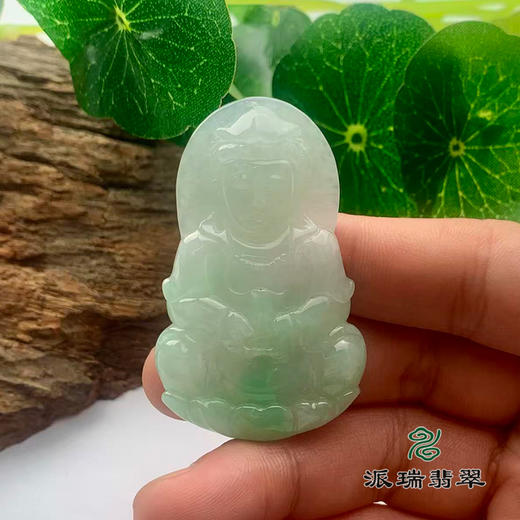 派瑞翡翠 翡翠观音 糯种 绿色 商品图1