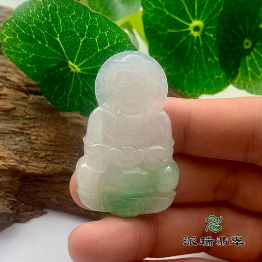 派瑞翡翠 翡翠观音 糯种 绿色 商品图1