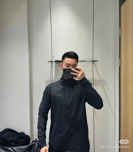 SZN RHO LT ZIP NECK 轻量男子内层半高领长袖打底衫 商品图7