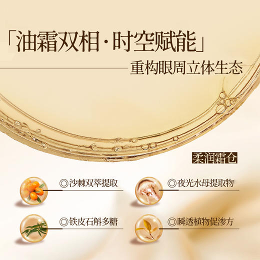国韵沙棘双萃紧塑眼油霜（10g+10ml），一站式紧致抗垮+淡化眼纹【答摩】 商品图3