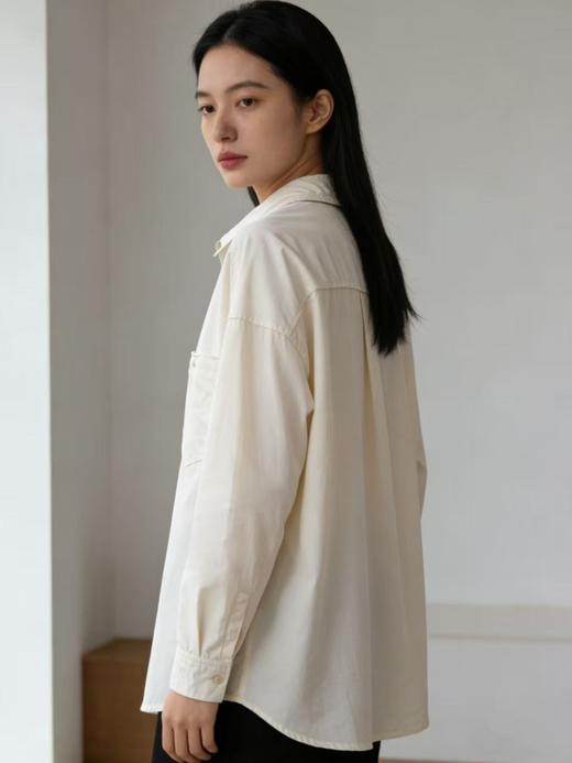 418良粉节|2026 活动爆款 春季推荐2026→【自营】古泥品牌7500（米） 棉➕再生纤维衬衫-喜出 商品图2