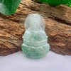 派瑞翡翠 翡翠观音 糯冰种 飘花 商品缩略图0