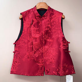 【特价不退换】【预售七天】良木礼国风马甲（2764）