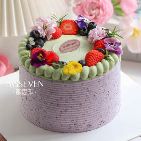 蓝莓开心果可丽卷