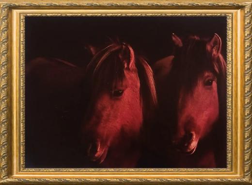 双骏红马海报 商品图0