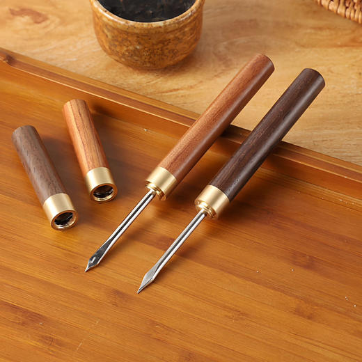 花梨扁茶针 商品图0