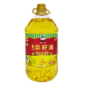 【严选】荆楚好粮油  物理压榨非转基因罗师傅一级菜籽油5L  （厂家直发）