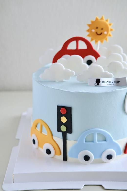 晴空下的小汽车 商品图1