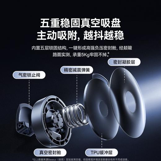 倍思 PrimeTrip C03 磁吸车载支架 粘贴式 C0013603 商品图4