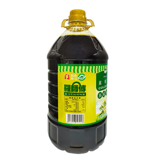【严选】荆楚好粮油 非转基因二级压榨罗师傅乡村小榨菜籽油5L  （厂家直发） 商品图2