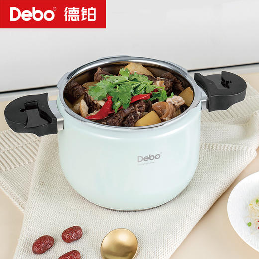 Debo德铂-海德堡高压锅7L 高压快煮 深香浓汤 商品图5