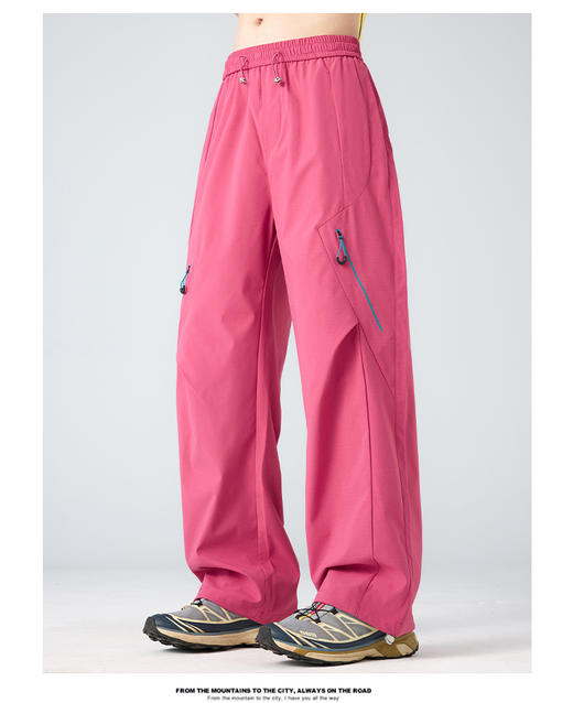 奔酷户外机能裤防风防水耐磨登山徒步裤 商品图0