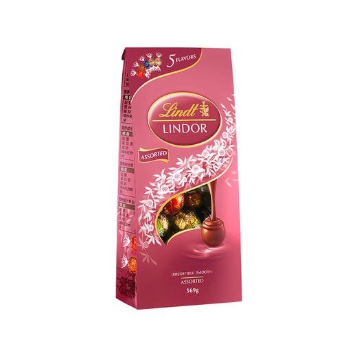 瑞士莲软心精选巧克力粉色分享装569g/045600 商品图3