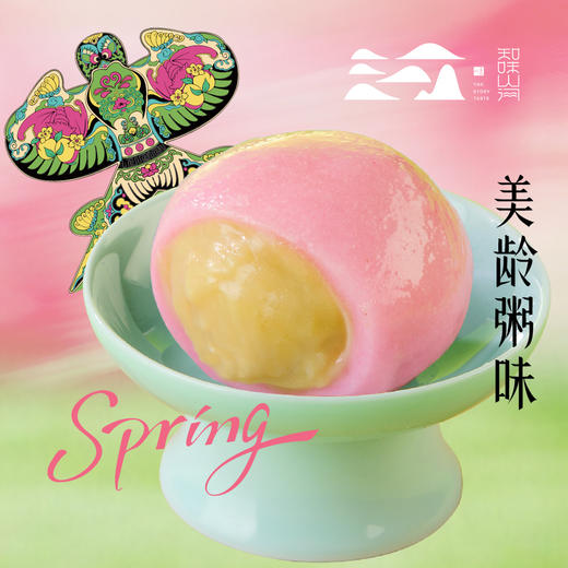南京大牌档沙燕风筝青团低糖红豆/盐水鸭肉松/美龄粥山药/雨花茶馅两个装/整盒装 商品图3