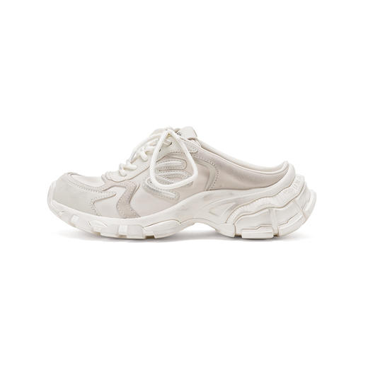 Westory2026年春季厚底运动穆勒拖脏脏鞋休闲运动鞋老爹鞋W26AM51141 商品图8