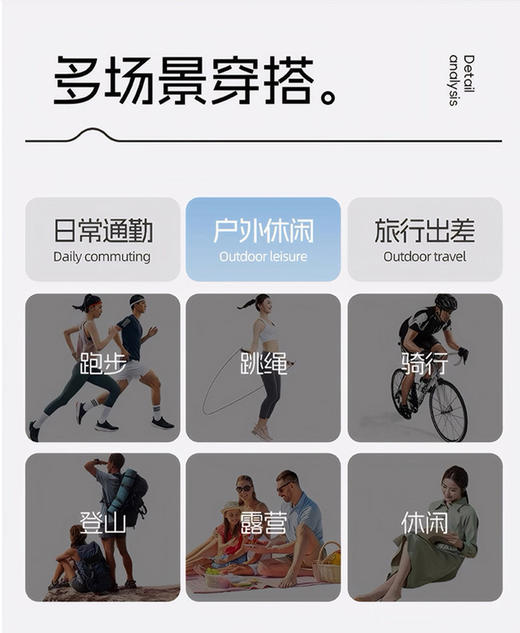 奔酷户外机能裤防风防水耐磨登山徒步裤 商品图10