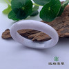 派瑞翡翠 翡翠手镯 糯种 白色 商品缩略图0