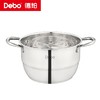 Debo德铂-康拉德汤锅3.8L 能煮善蒸合二为一（配玻璃锅盖、蒸片） 商品缩略图5