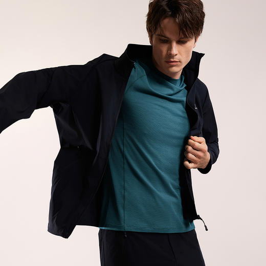 KAILAS凯乐石 XM1男款羊毛小高领短袖T恤 KG2617159 商品图2