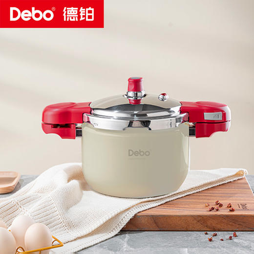 Debo德铂-汤普森高压锅4L 高压炖煮安全节能 商品图1