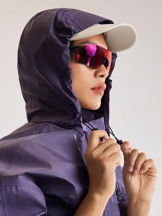 凯乐石KLS冲锋衣防风防水透汽短款户外运动登山徒步夹克外套女 商品图3