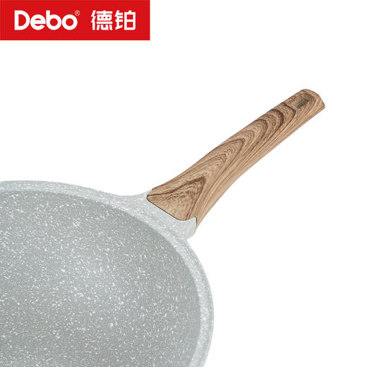 Debo德铂-切尔西奶锅 摩纳哥汤锅 富勒姆炒锅 持久不粘轻烟少油（配玻璃锅盖） 商品图8