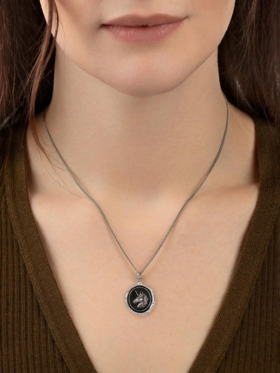 订购5周到｜Pyrrha-Unicorn-独角兽 黑色 项链［加拿大设计师］