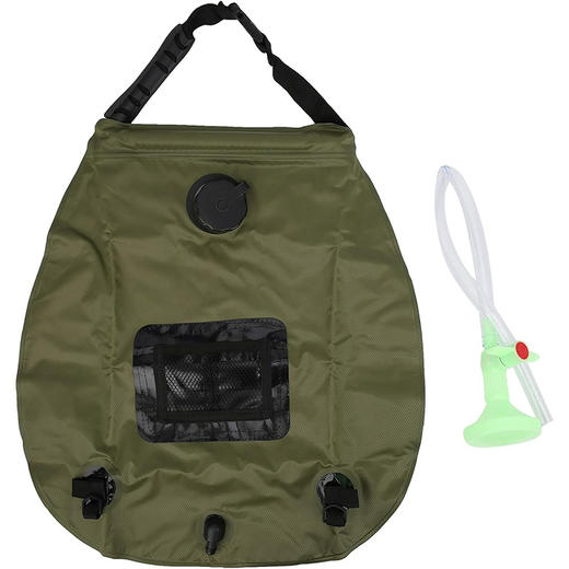 美国 太阳能淋浴包 户外便携太阳能热水袋野外洗澡水袋 商品图1