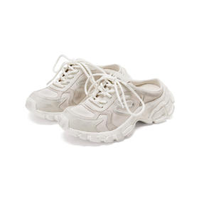 Westory2026年春季厚底运动穆勒拖脏脏鞋休闲运动鞋老爹鞋W26AM51141