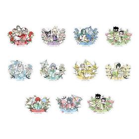 非人哉×三丽鸥家族联名 亚克力冰箱贴 全11种 10包/盒 国谷