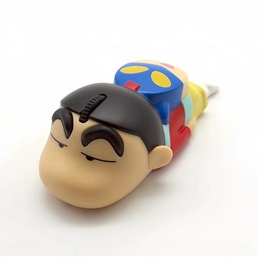 CRAYON SHINCHAN蜡笔小新超人可爱立体办公无线鼠标 商品图0