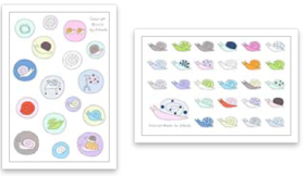 成都丨ififnoifo丨蜗牛贴纸