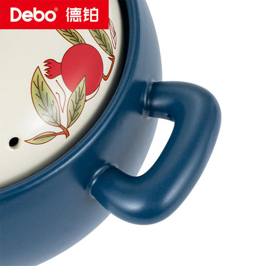 Debo德铂-菲力克斯砂锅4L 养生陶瓷砂锅 天然好味道 商品图12