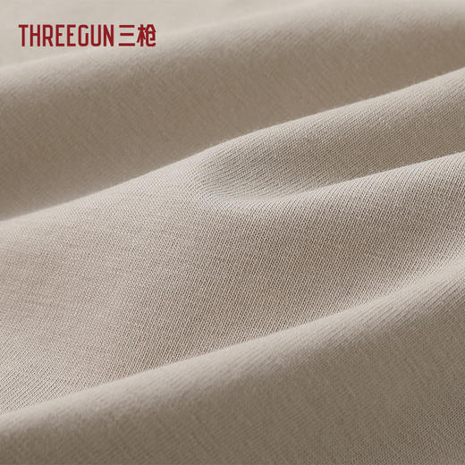 Threegun三枪 冰泉棉圆领短袖男衫-T20179A01 商品图6